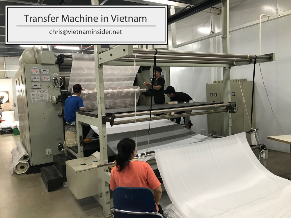 transfer machine for sublimation in vietam