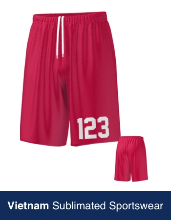 basket ball dye sub short