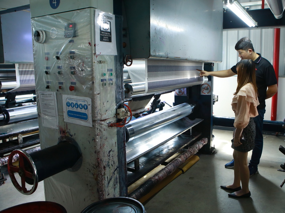 Rotogravure Sublimation Printer in Viet Nam