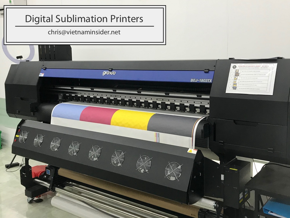 die sublimation print in Vietnam